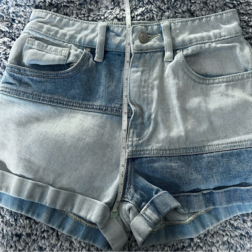 Patchwork Mom Shorts - image 5